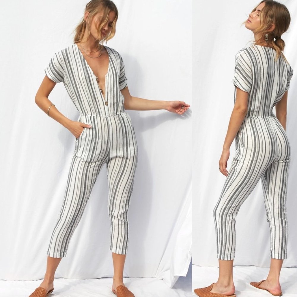 Jen’s Pirate Booty x FP Striped Senesi Jumpsuit